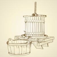 Weinpresse