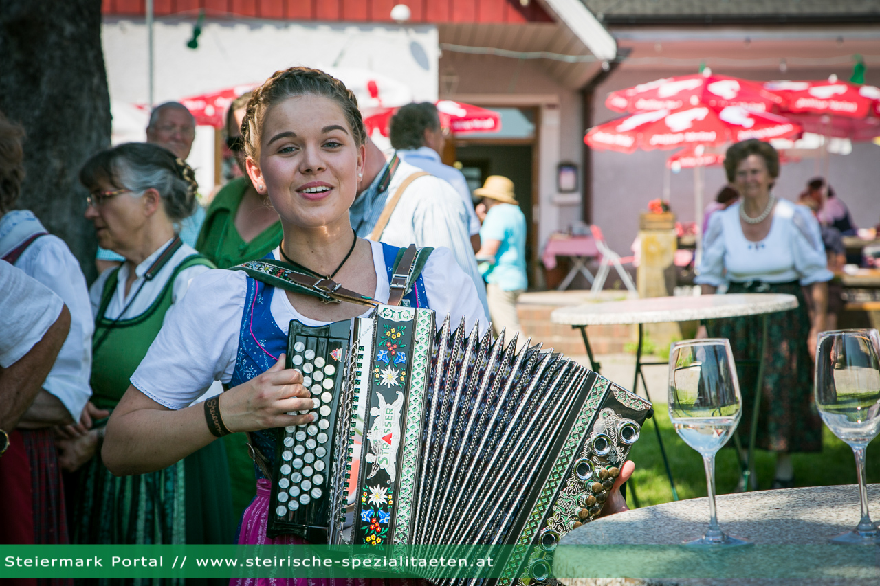 Harmonika Spielerin Geigentag