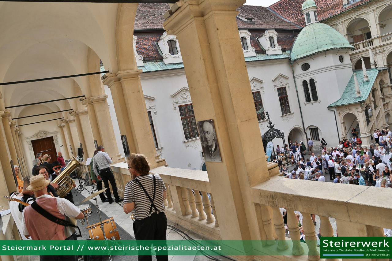 musik tafel genusshauptstadt graz landhaushof