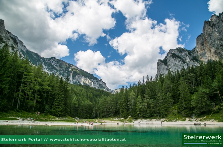 Schönster Platz Österreichs Grüner See