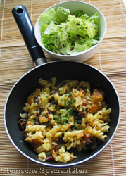 Grenadiermarsch mit steirischem Kernölsalat Grenadiermarsch mit steirischem Kernölsalat