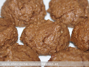 Schoko-Nuss-Busserl Schoko-Nuss-Busserl Keks Rezept