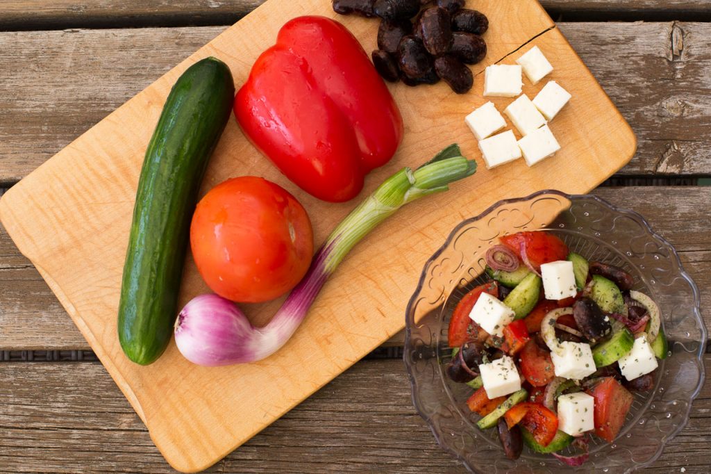 Bauernsalat mit Schafskäse » Das Rezept von Steirische Spezialitäten