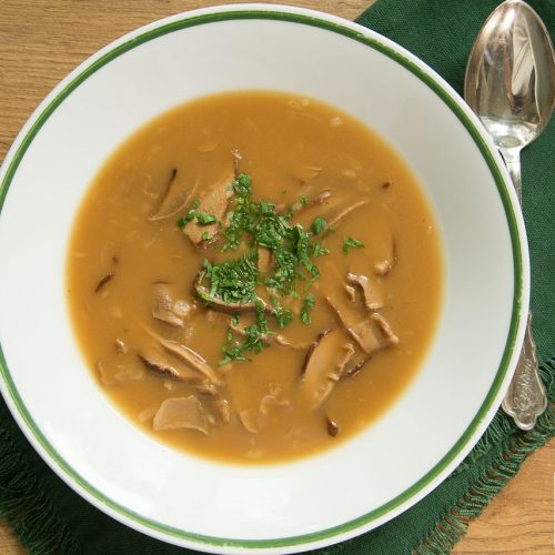 Steirische Schwammerlsuppe - Rezept - Steirische Spezialitäten