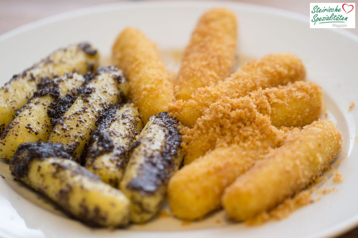Erdäpfelnudeln süß &amp; variantenreich - Steirische Spezialitäten