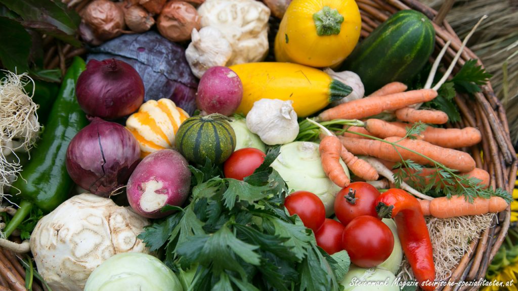 Gemüse Saisonkalender - Steirische Spezialitäten Gemüse Saisonkalender - Steirische Spezialitäten