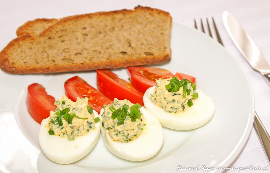 Kaltes gefüllte eier buffet für Landschlachterei Twachtmann