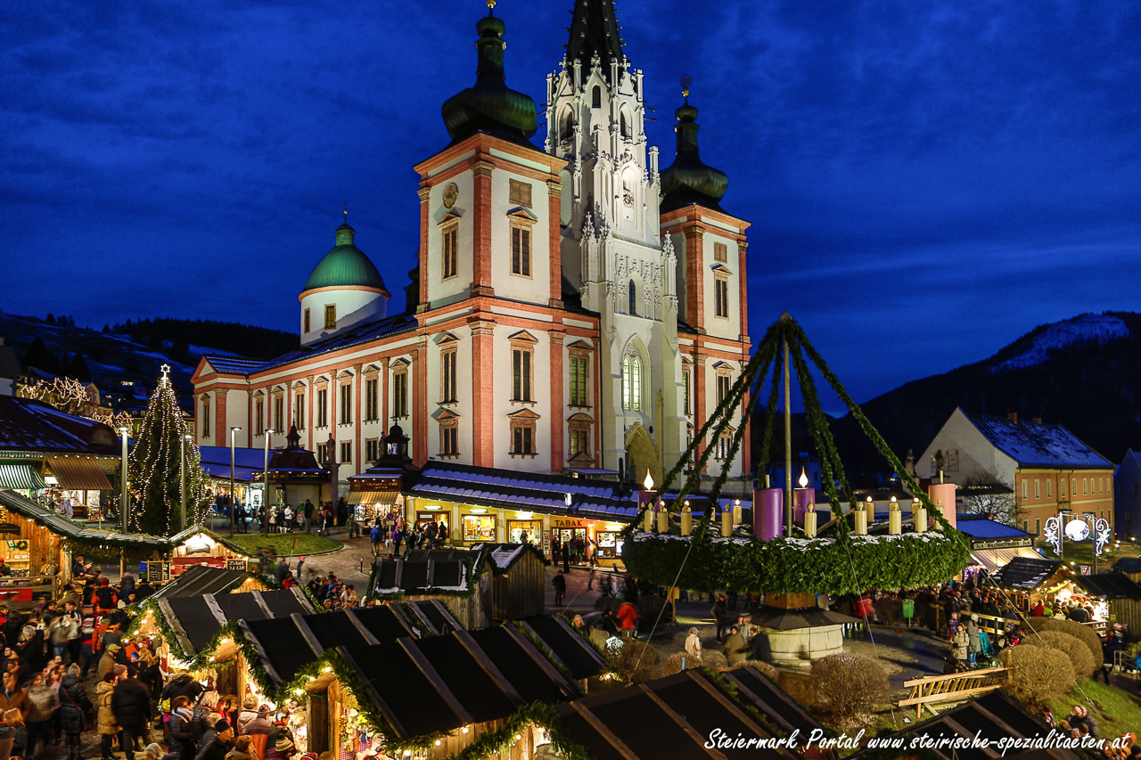 Mariazeller Advent (+Video) - Vorweihnachtliche Mariazell Fotos.