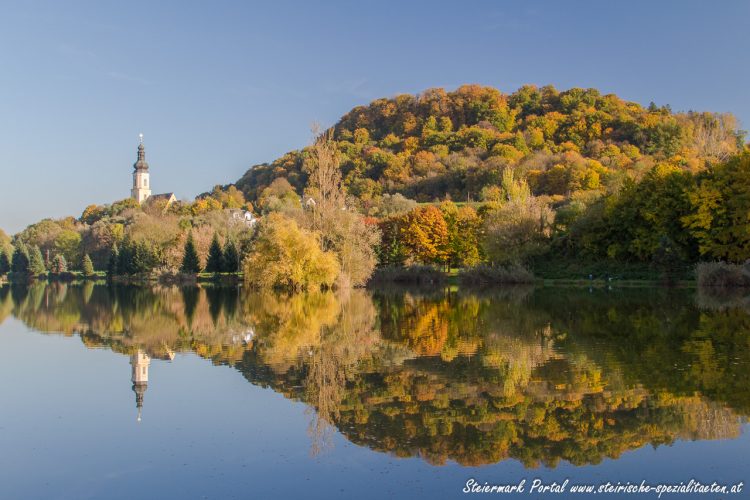 Wildon Badesee Herbst