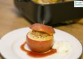 Bratapfel gefüllt mit Kastanienmus