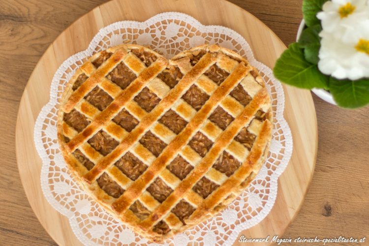 Valentinstag backen Herz