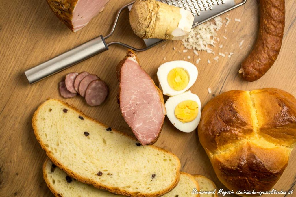 Herzhafter Jause zu Ostern