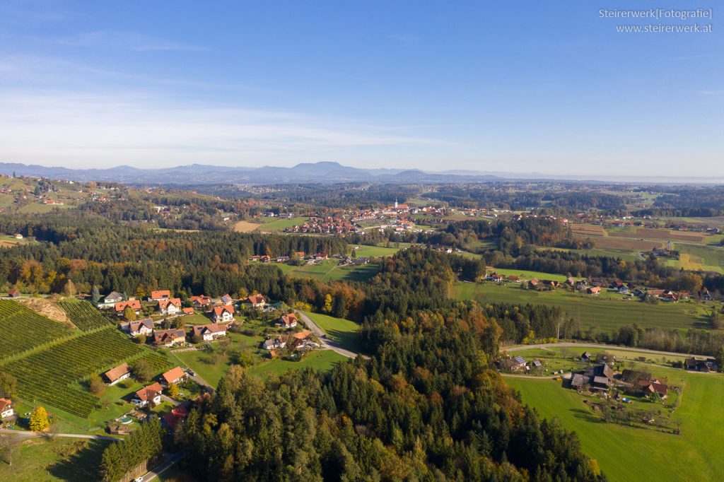 Weststeiermark Luftaufnahme