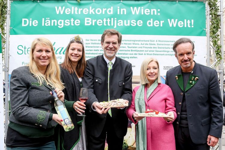 Weltrekord Brettljause Wien