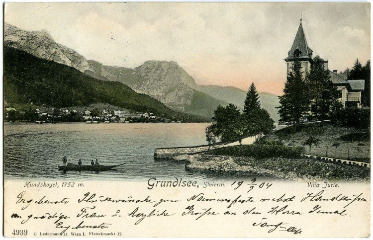 Grundlsee historische Ansichtskarte