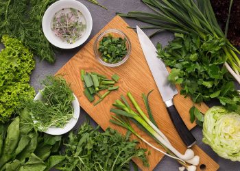 Kochen im Frühling