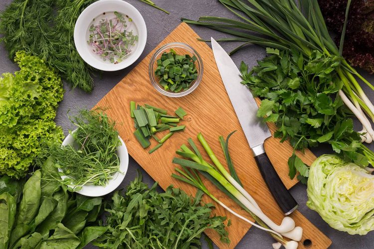 Kochen im Frühling