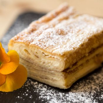 Topfenpalatschinken überbacken