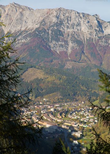 Blick auf Eisenerz