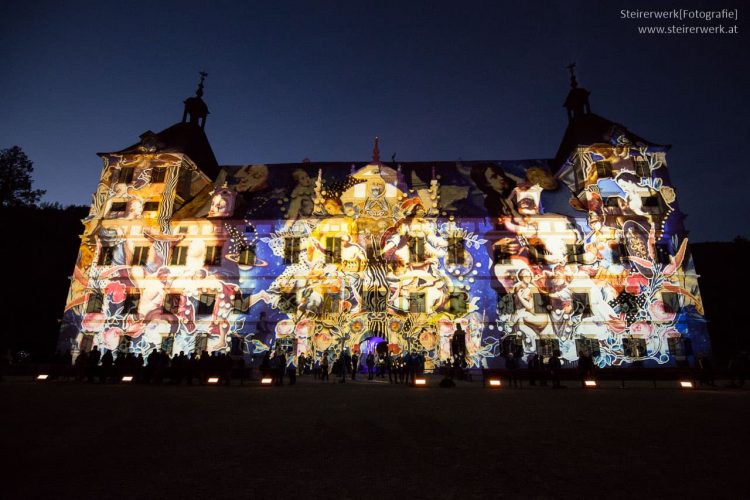 Klanglicht Schloss Eggenberg Graz