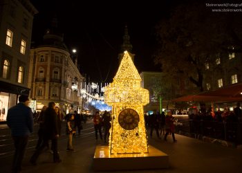 Advent Uhrturm Graz