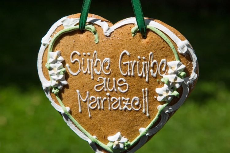 Süße Grüße aus Mariazell Lebkuchen