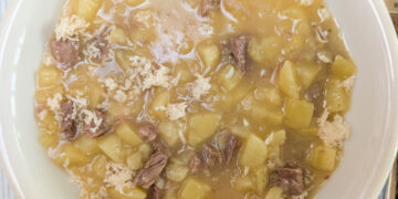 Krenkoch mit Erdäpfel und Rindfleisch