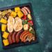 Gegrilltes Gemüse Würstel Fleisch